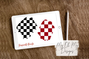 Checkerboard - Procreate Brush – Kay Michelle Art