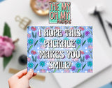 Floral, flowers - Small Business Package Insert - JPG File